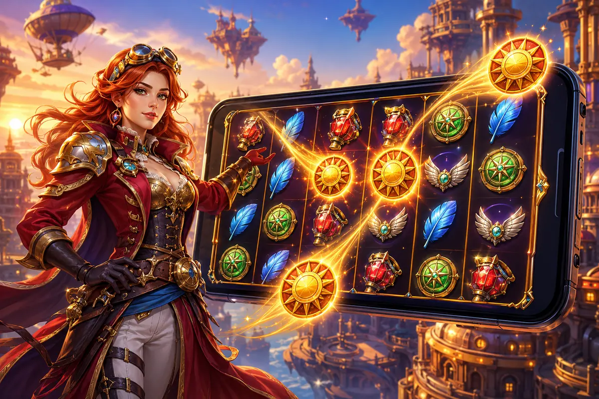 Fantasy slot-game illustration for comparing similar slots