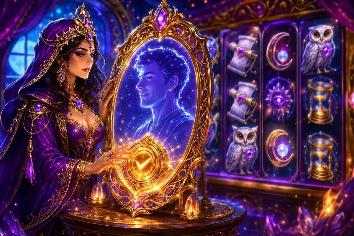 Account verification and slot-game safety illustration